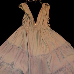 Dusty Blue Sundress